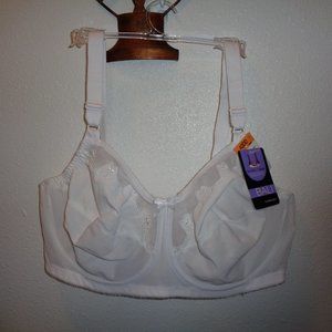 Bali Comfort-U Flower Full-Figure Bra 0180 42DD